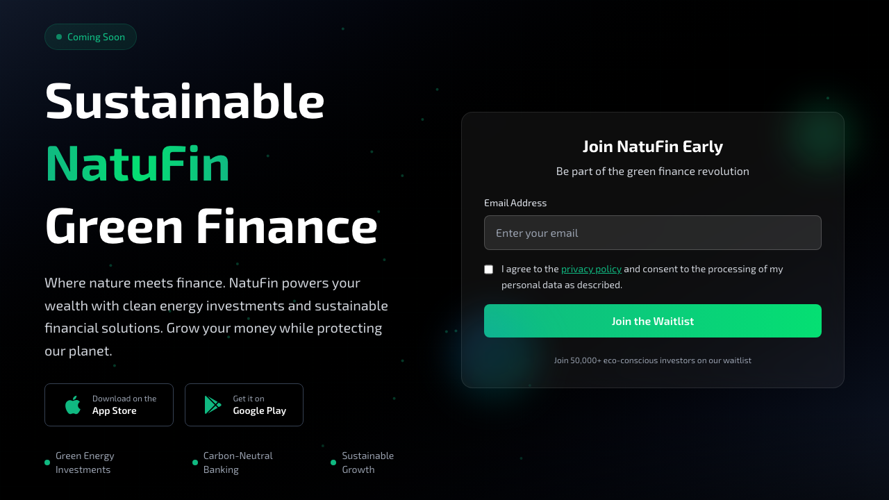 NatuFin - Sustainable Green Finance